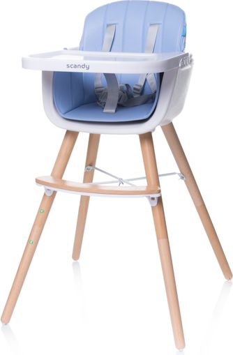 4baby ŽIDLIČKA SCANDY BLUE - obrázek 1
