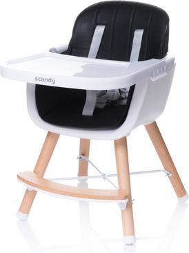 4baby ŽIDLIČKA SCANDY GREY - obrázek 2