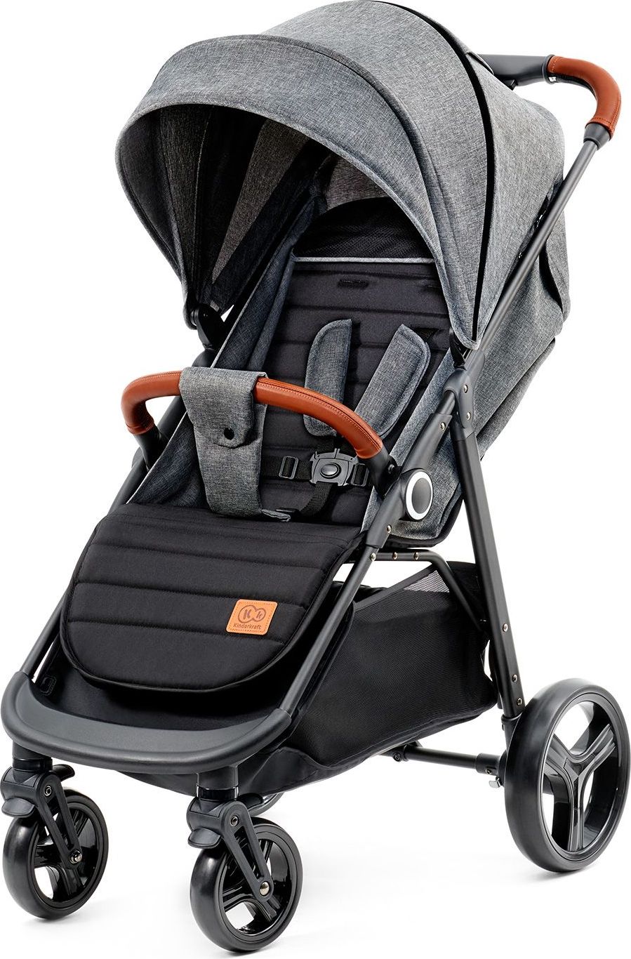Kočárek sportovní GRANDE grey Kinderkraft - obrázek 1