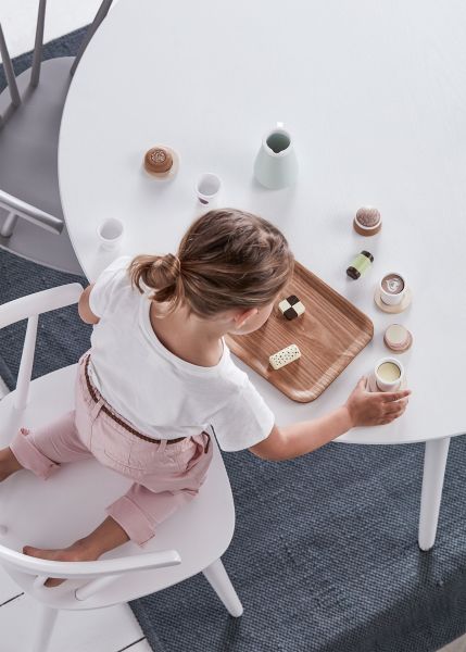 Kids Concept Konvička dřevěná se 4 šálky Bistro - obrázek 5