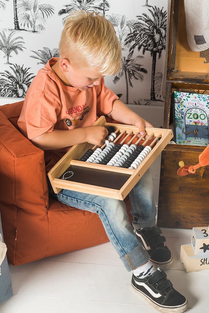 Jollein Křesílko Beanbag Storm Rust - obrázek 4