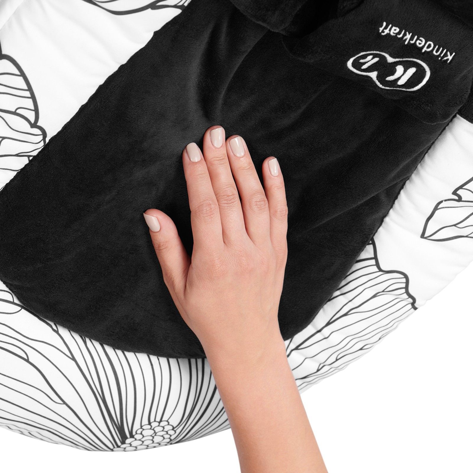 Houpátko Finio Black/White 0m+, do 18 kg, Kinderkraft 2019 - obrázek 10