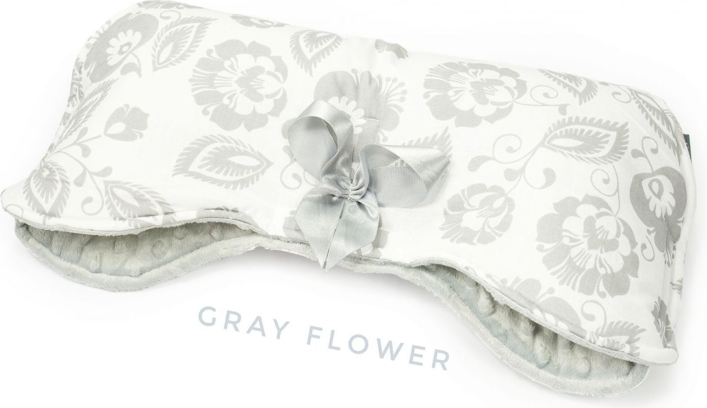Rukávník bavlněný Floo for baby Gray flower - obrázek 1