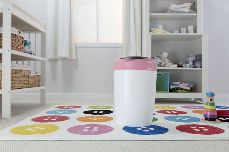 Tommee Tippee Koš na pleny Sangenic Simplee růžový - obrázek 6