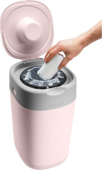 Tommee Tippee Koš na pleny Sangenic Twist & Click růžový - obrázek 5