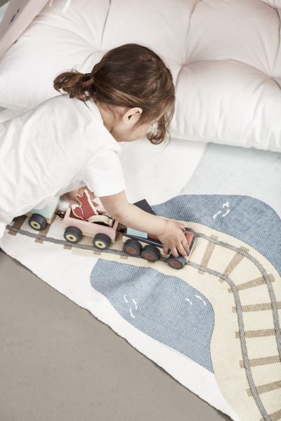 Kids Concept Vlak se zvířátky Edvin dřevěný - obrázek 4