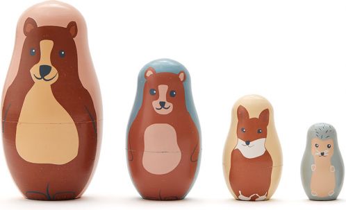 Kids Concept Matrjoška Edvin dřevěná - obrázek 1
