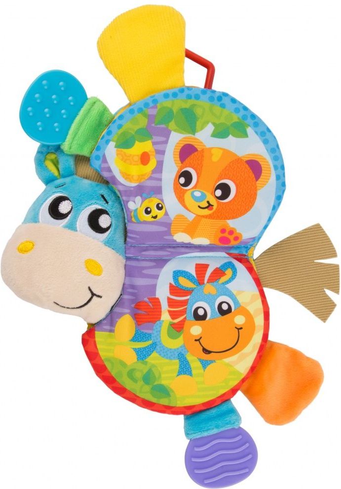 Playgro - Kousací knížka oslík se zvukem - obrázek 3