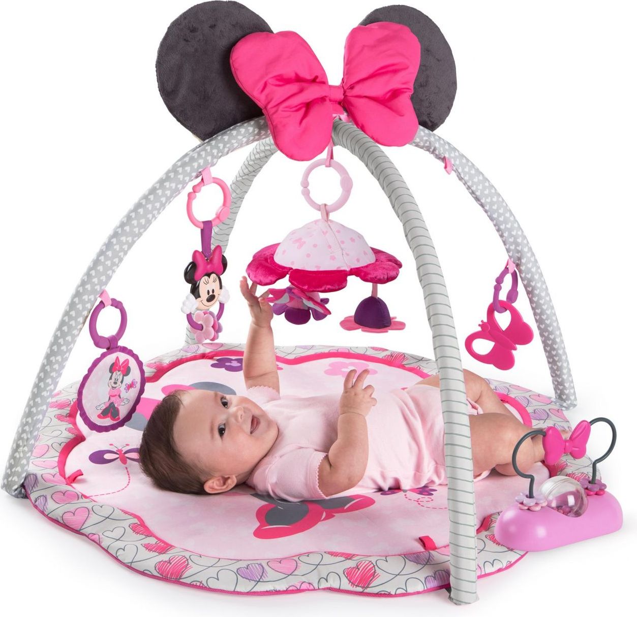 Bright Starts Deka na hraní Minnie Mouse Garden Fun 0m+ 2019 - obrázek 2