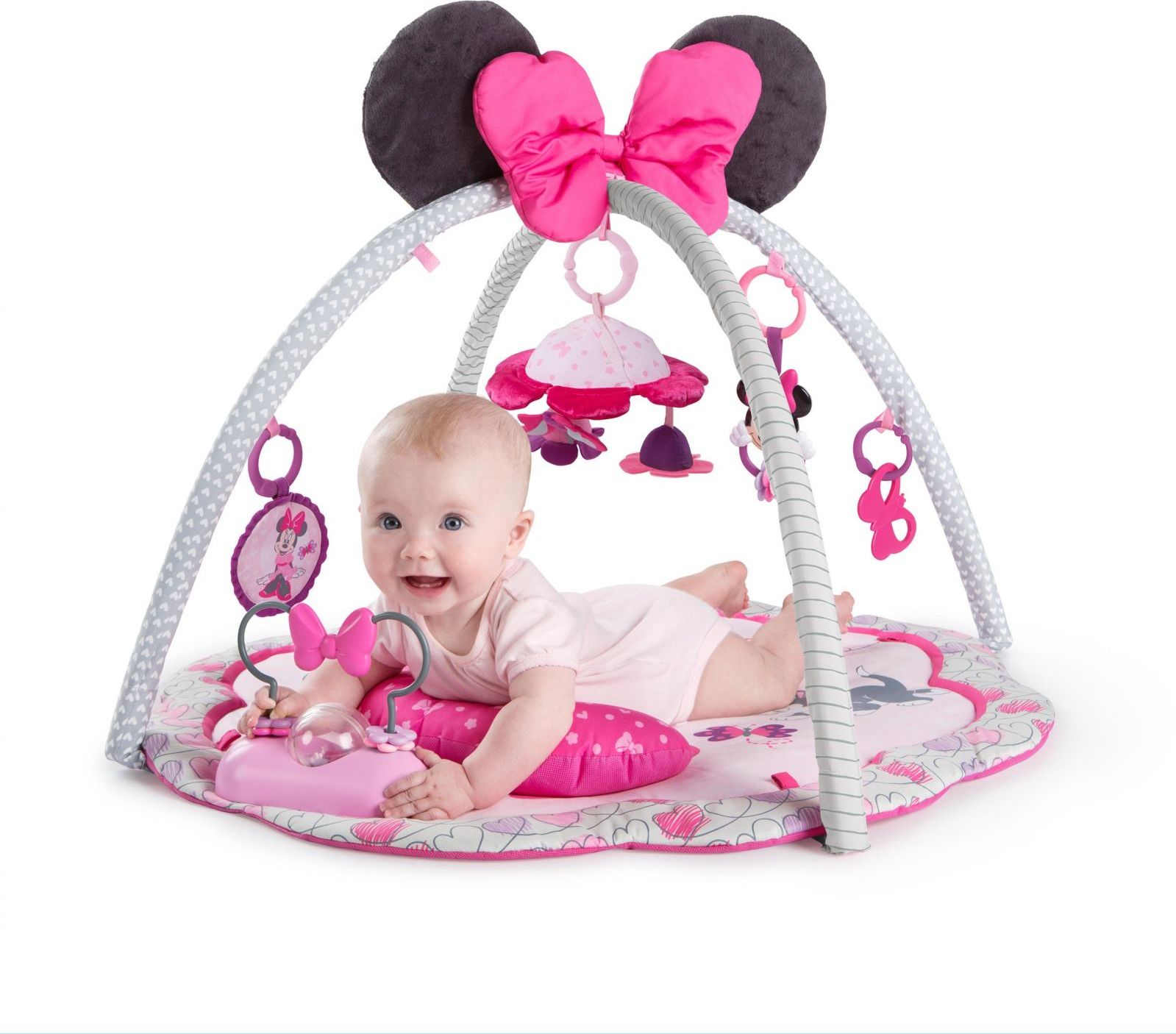 Bright Starts Deka na hraní Minnie Mouse Garden Fun 0m+ 2019 - obrázek 3