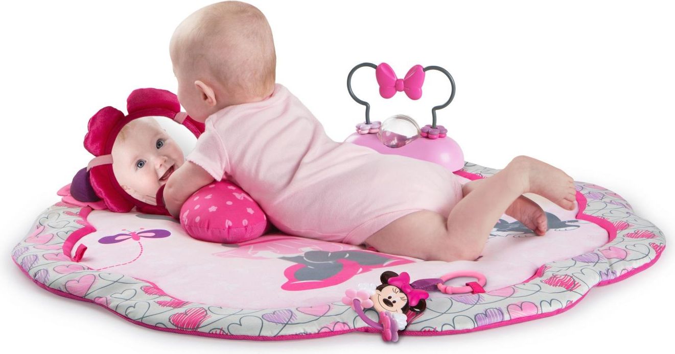 Bright Starts Deka na hraní Minnie Mouse Garden Fun 0m+ 2019 - obrázek 6