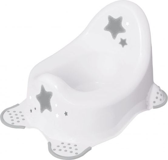 Baby Nellys Nočník s protiskluzem - Baby Star - bílá, K19 - obrázek 5