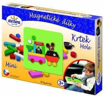 Small Foot Detoa Magnetické dílky Krtek MINI - obrázek 1