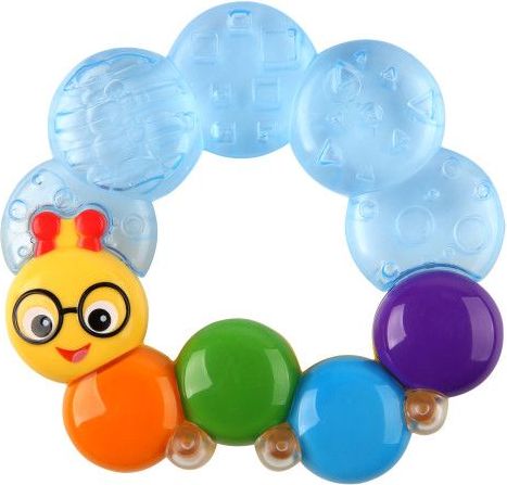 Baby Einstein Kousátko plněné vodou Teether-pillar™ modrá 3m+ - obrázek 1