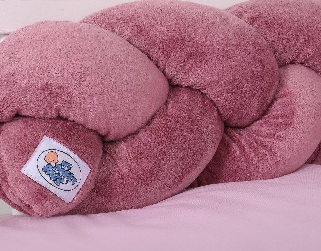 My Sweet Baby Mantinel pletený do copu MAGIC LOOP MINKY starorůžová - obrázek 3