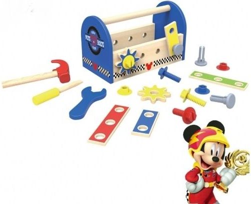 Malý kutil - Mickeyho dřevěné nářadí v boxu (Disney Derrson) - obrázek 1