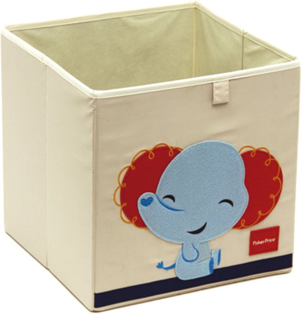 Dětský látkový úložný box Fisher Price - slon - obrázek 1
