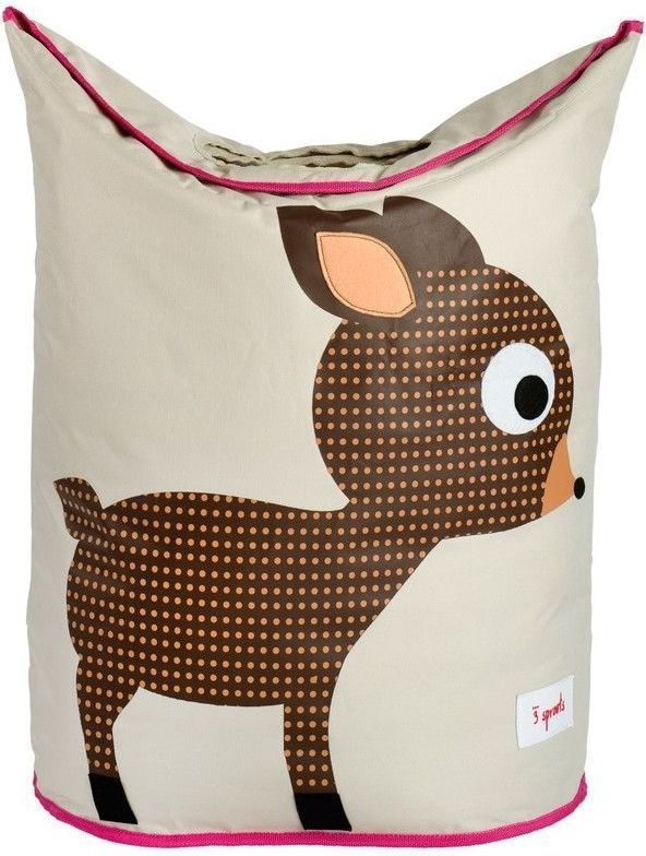 3 Sprouts Laundry Hamper - Koš na prádlo / hračky - jelen - obrázek 1