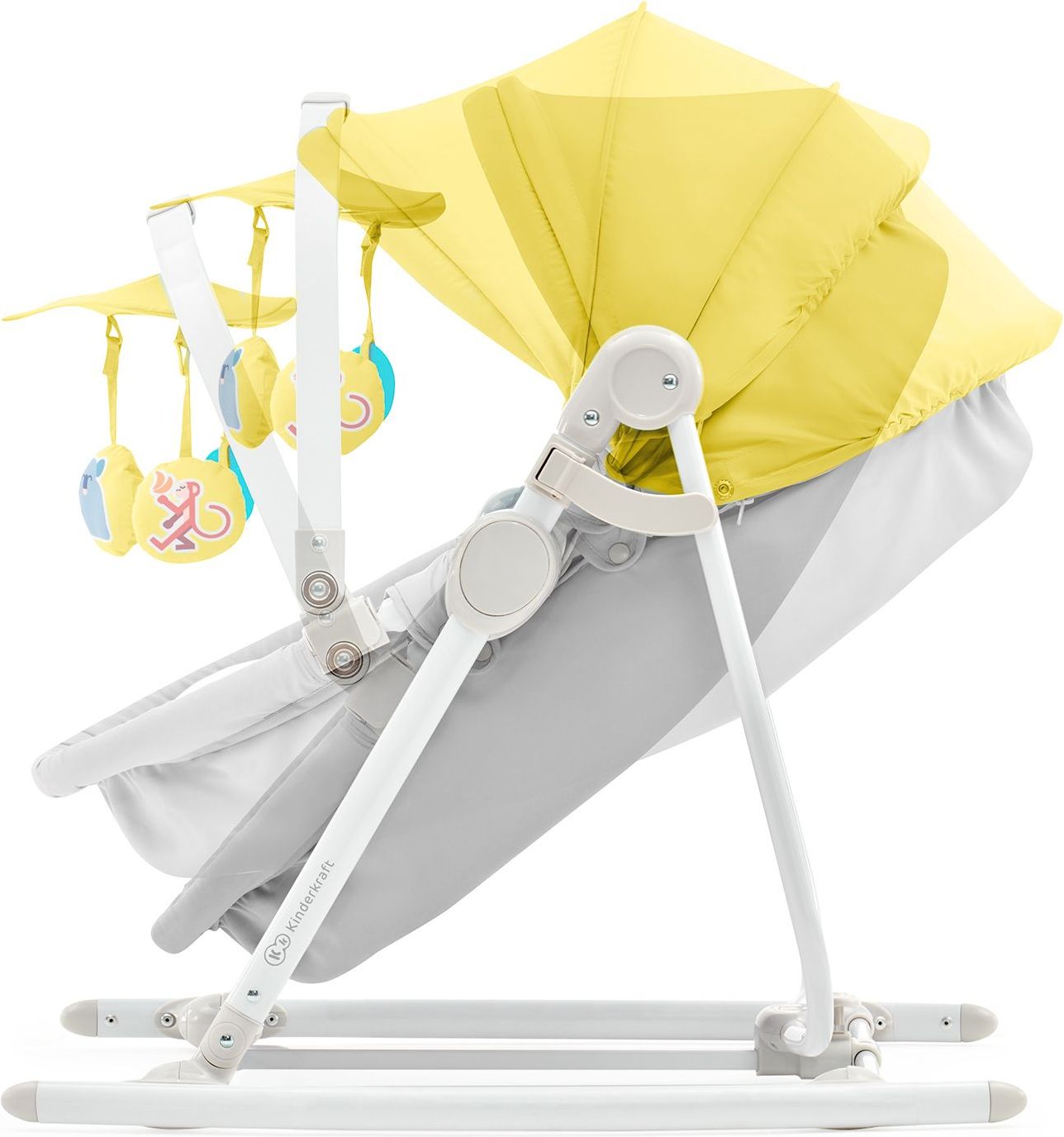 Lehátko 5v1 Unimo Light Yellow Kinderkraft - obrázek 4