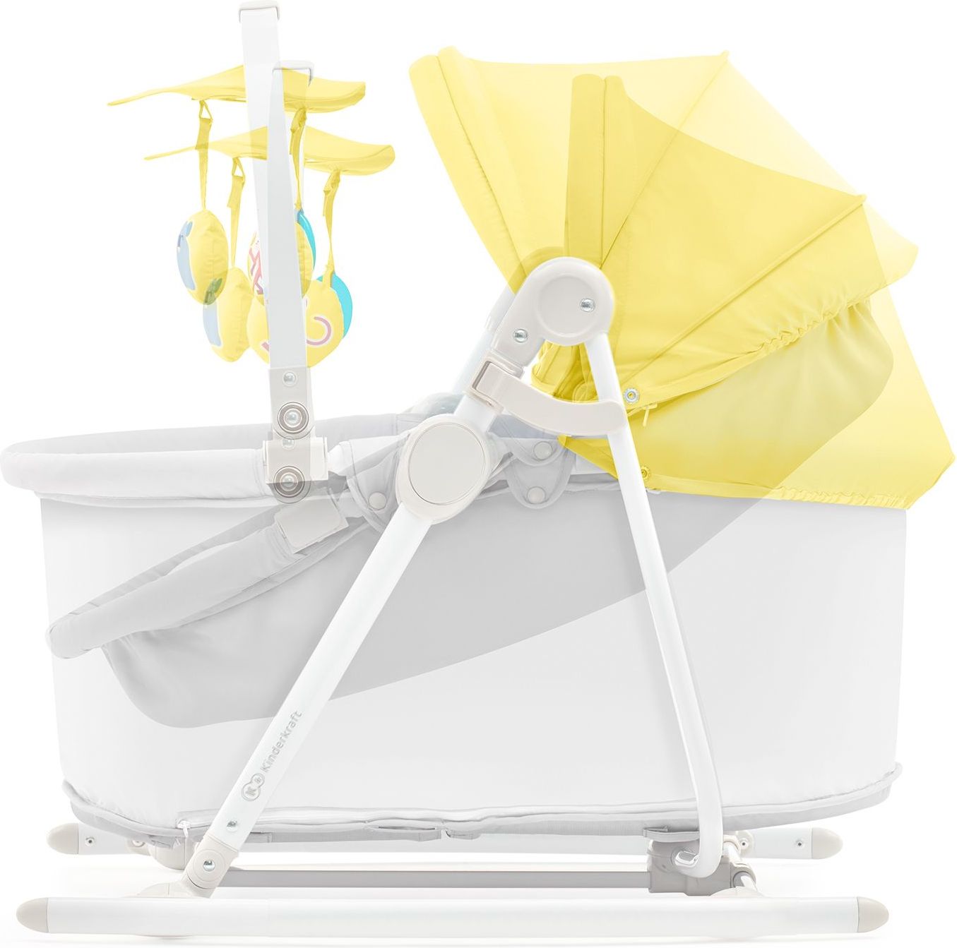 Lehátko 5v1 Unimo Light Yellow Kinderkraft - obrázek 5