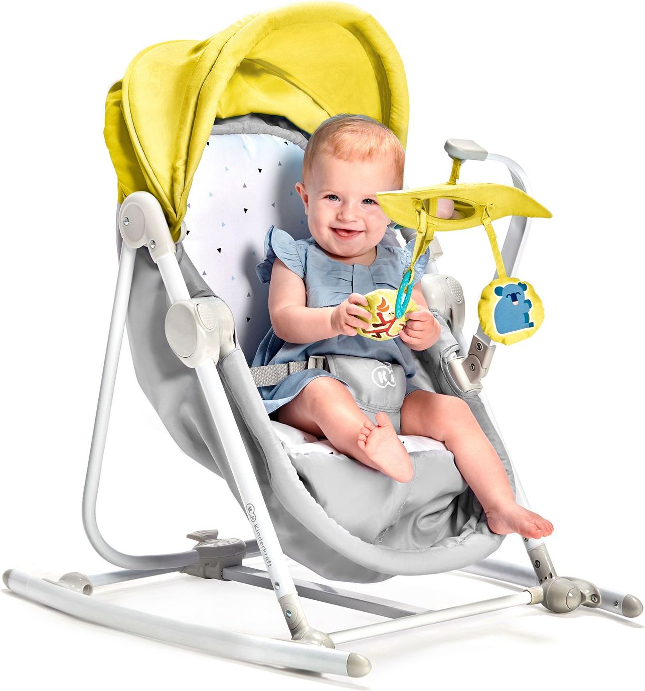 Lehátko 5v1 Unimo Light Yellow Kinderkraft - obrázek 9