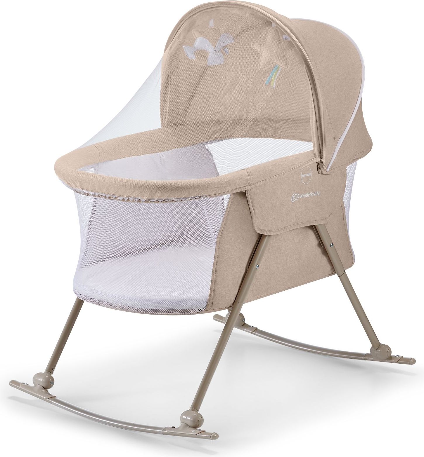 Postýlka dětská 3v1 Lovi Beige Kinderkraft 2019/2020 - obrázek 5