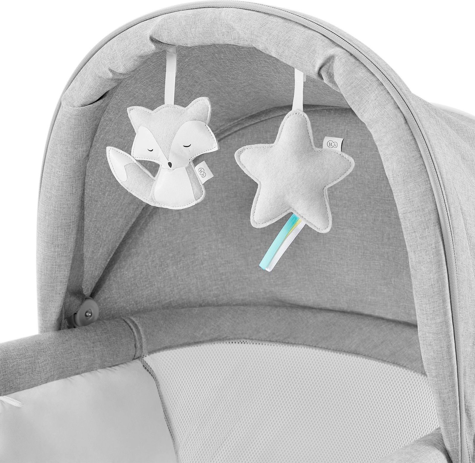 Postýlka dětská 3v1 Lovi Gray Kinderkraft 2019/2020 - obrázek 14