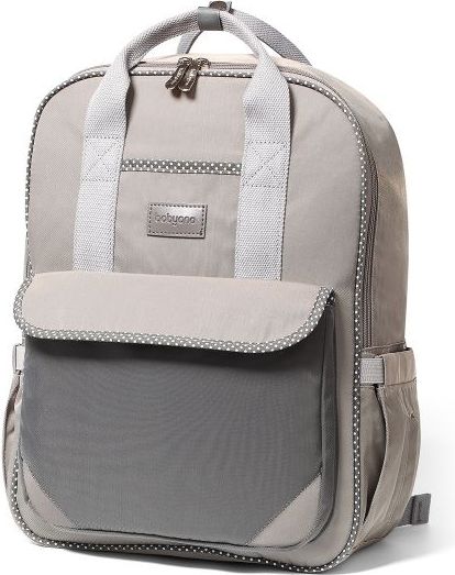 BabyOno Batoh, taška ke kočárku London Look + přebalovací podložka zdarma- béžová - obrázek 1