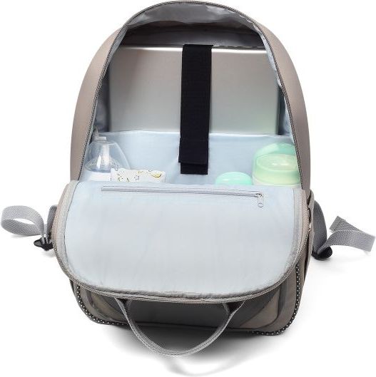 BabyOno Batoh, taška ke kočárku London Look + přebalovací podložka zdarma- béžová - obrázek 5