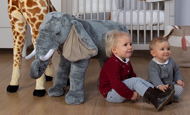 Childhome Žirafa plyšová stojící 135cm - obrázek 2