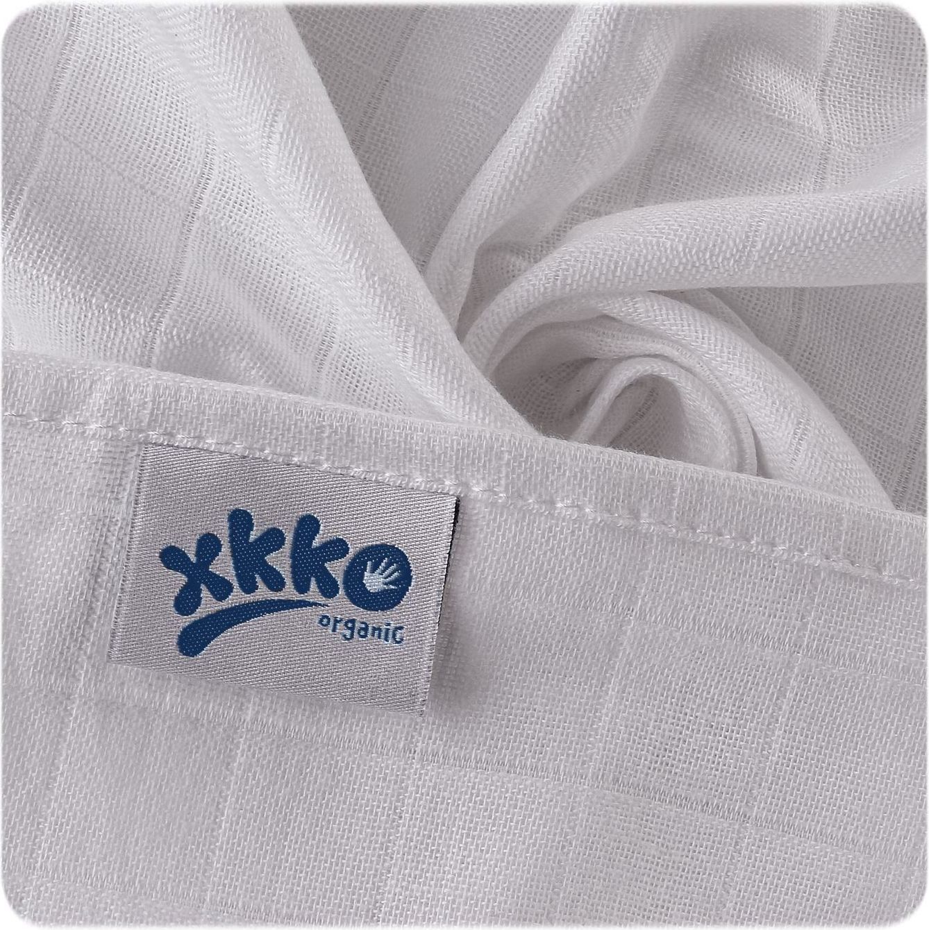 Kikko Dětské pleny z biobavlny XKKO Organic 70x70cm Staré časy Pastels for Boys - obrázek 2