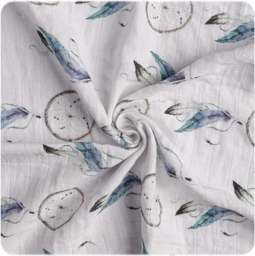 Kikko Biobavlněná plena XKKO Organic 120x120 - Dream Catcher - obrázek 2