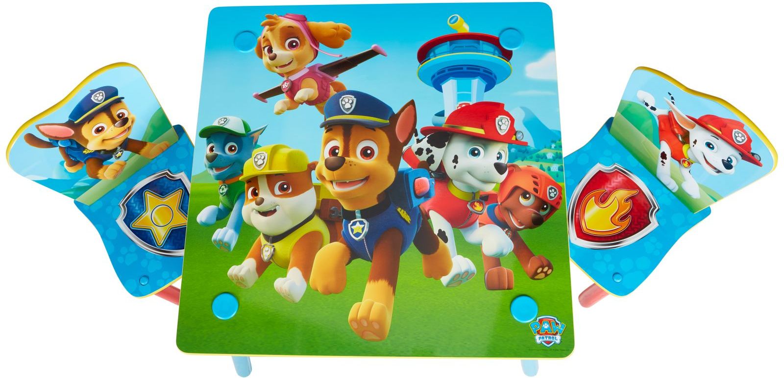 Moose Toys Ltd Dětský stůl s židlemi Paw Patrol - obrázek 3