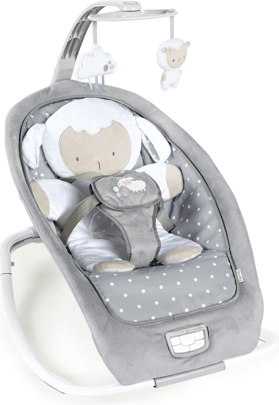 Bright Starts Houpátko vibrující s melodií Cuddle Lamb 0m+ do 18kg, 2019 - obrázek 2