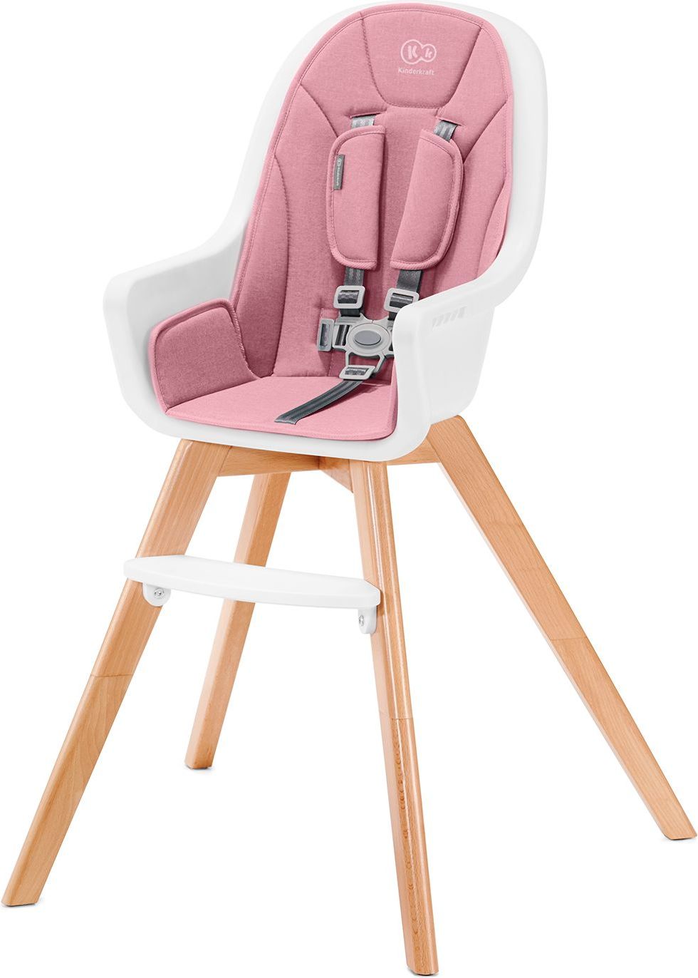 Židlička jídelní 2v1 Tixi Pink Kinderkraft 2020 - obrázek 5