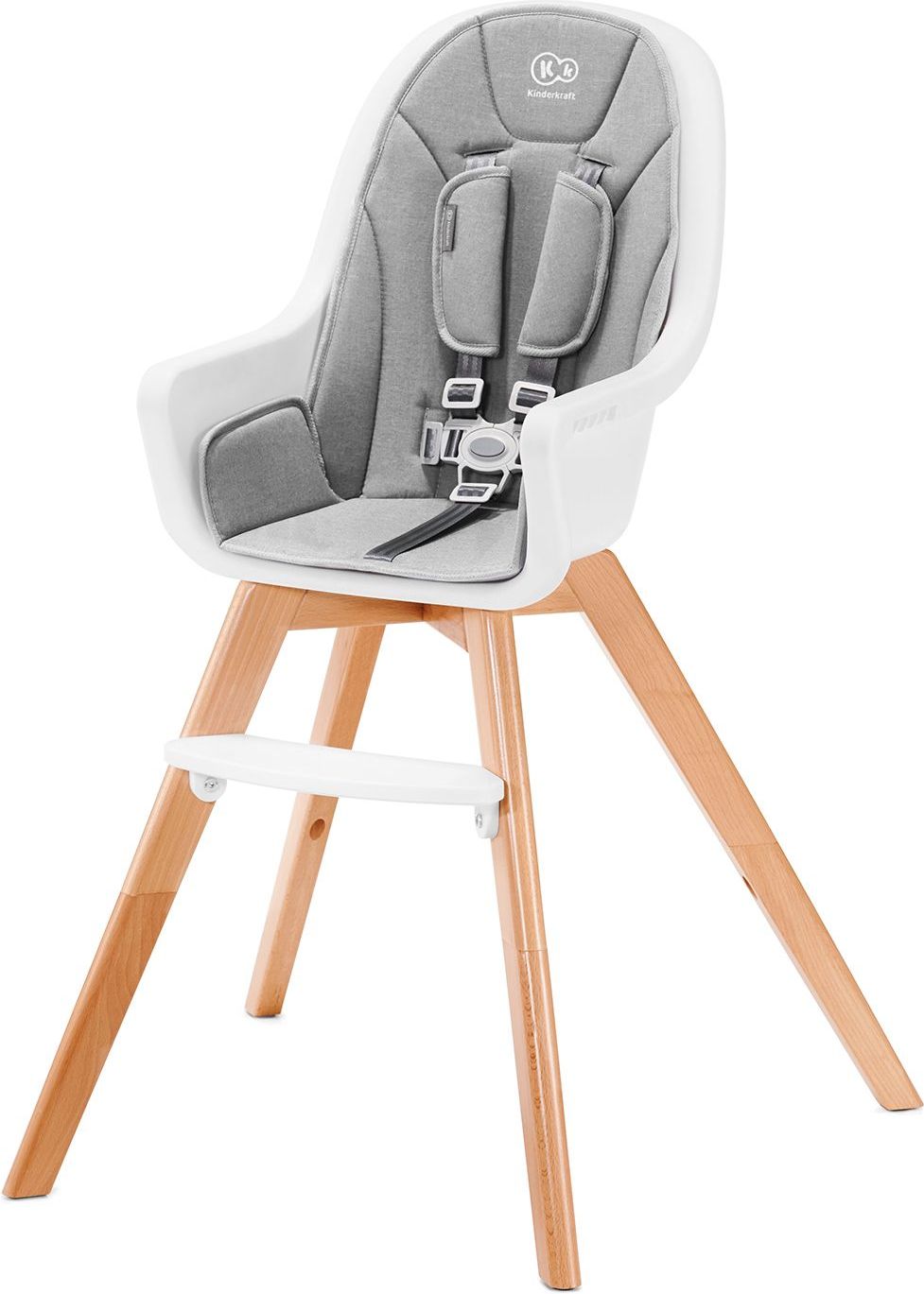 Židlička jídelní 2v1 Tixi Grey Kinderkraft 2020 - obrázek 5