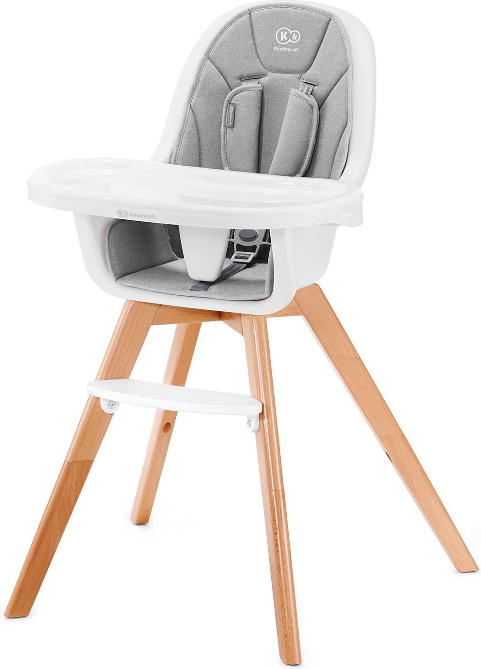 Židlička jídelní 2v1 Tixi Grey Kinderkraft 2020 - obrázek 10