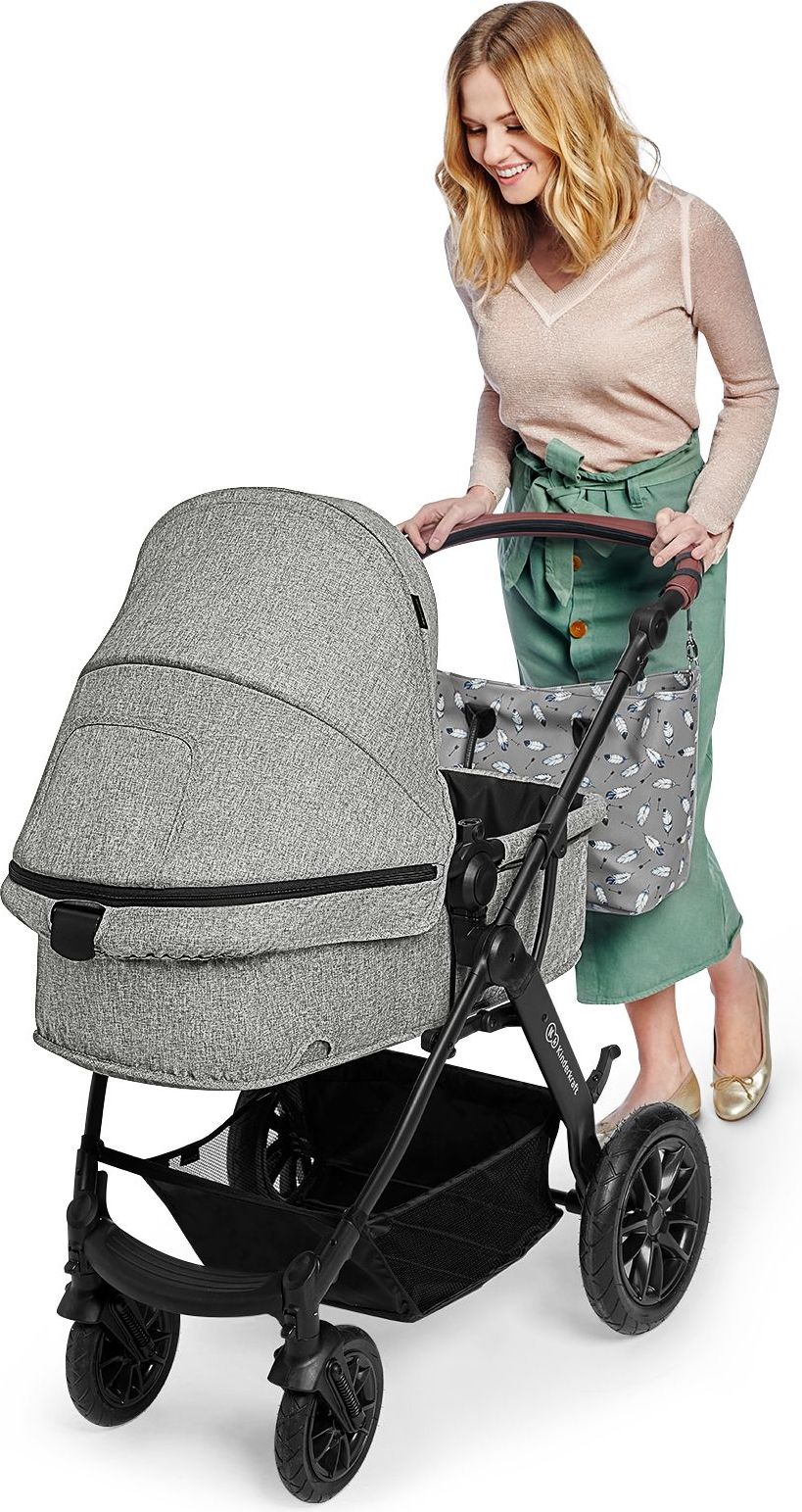 Kindekraft Kočárek kombinovaný 3v1 XMOOV Grey Kinderkraft 2020 - obrázek 6