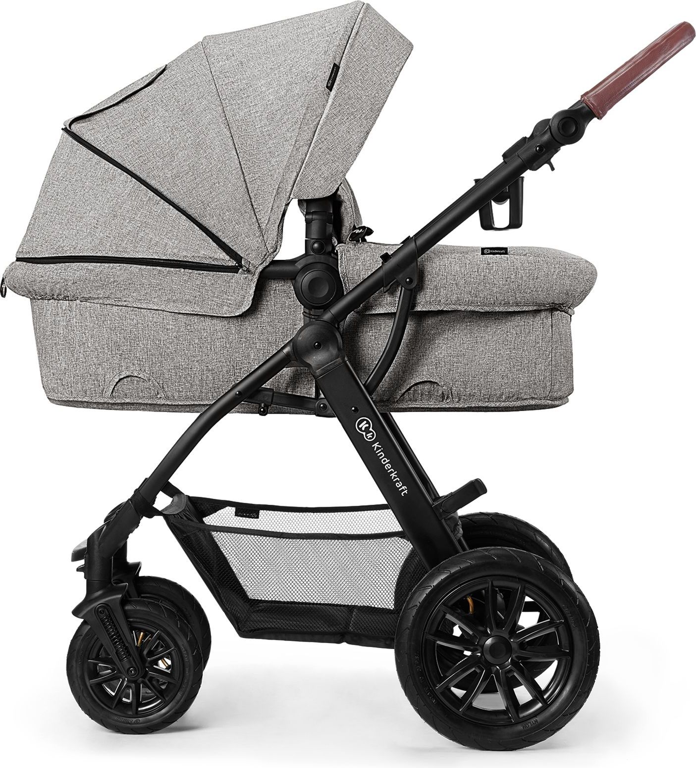 Kindekraft Kočárek kombinovaný 3v1 XMOOV Grey Kinderkraft 2020 - obrázek 7