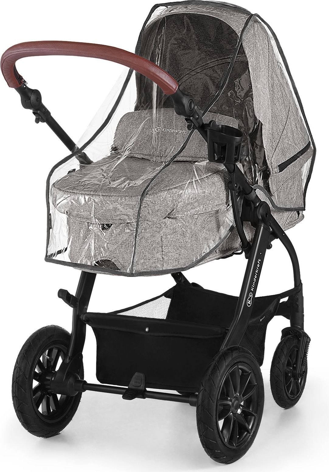 Kindekraft Kočárek kombinovaný 3v1 XMOOV Grey Kinderkraft 2020 - obrázek 10