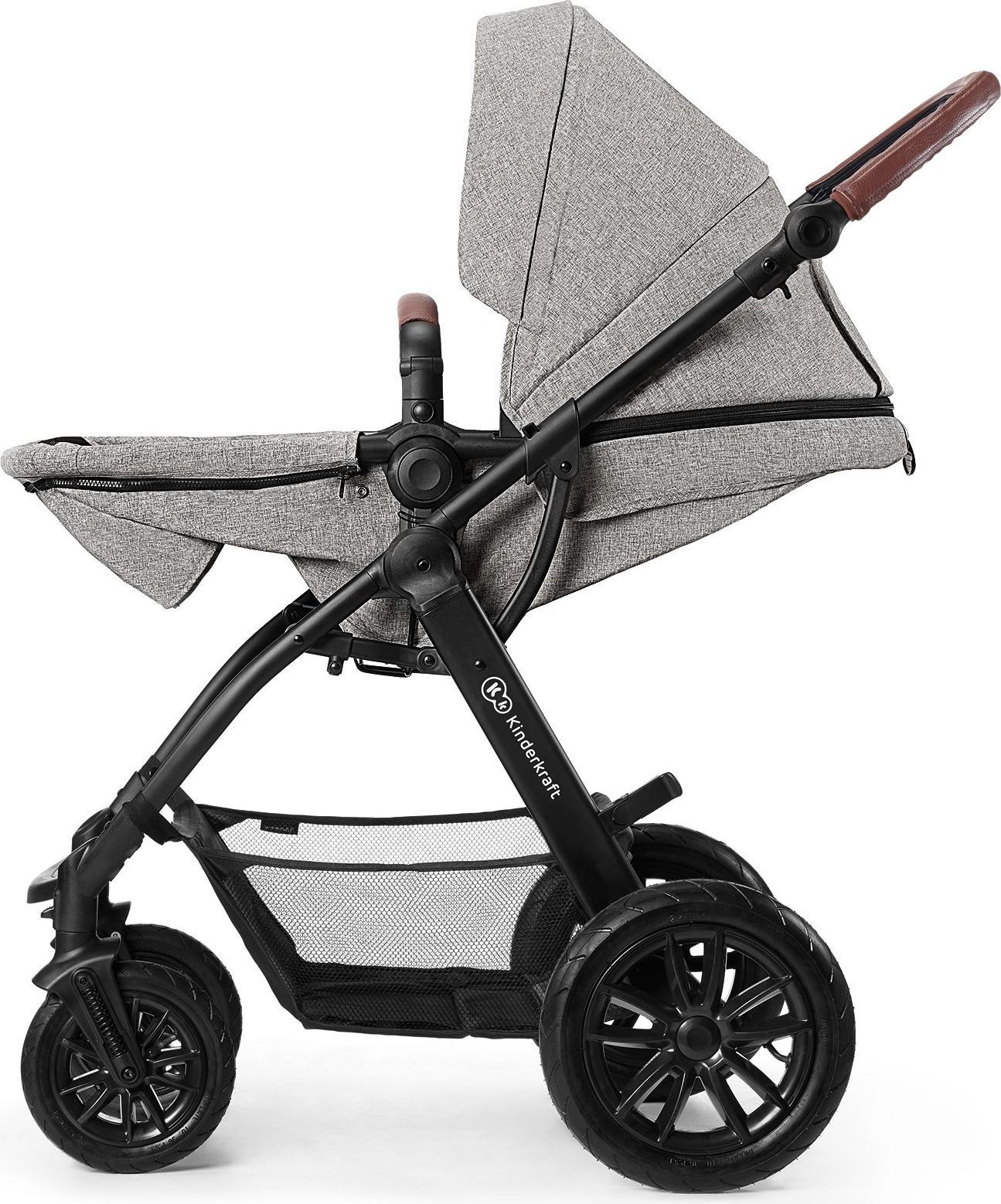 Kindekraft Kočárek kombinovaný 3v1 XMOOV Grey Kinderkraft 2020 - obrázek 17