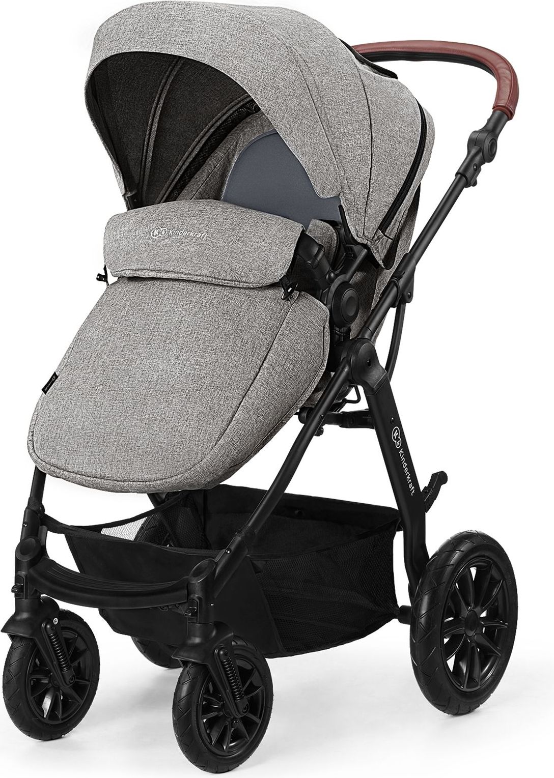 Kindekraft Kočárek kombinovaný 3v1 XMOOV Grey Kinderkraft 2020 - obrázek 19