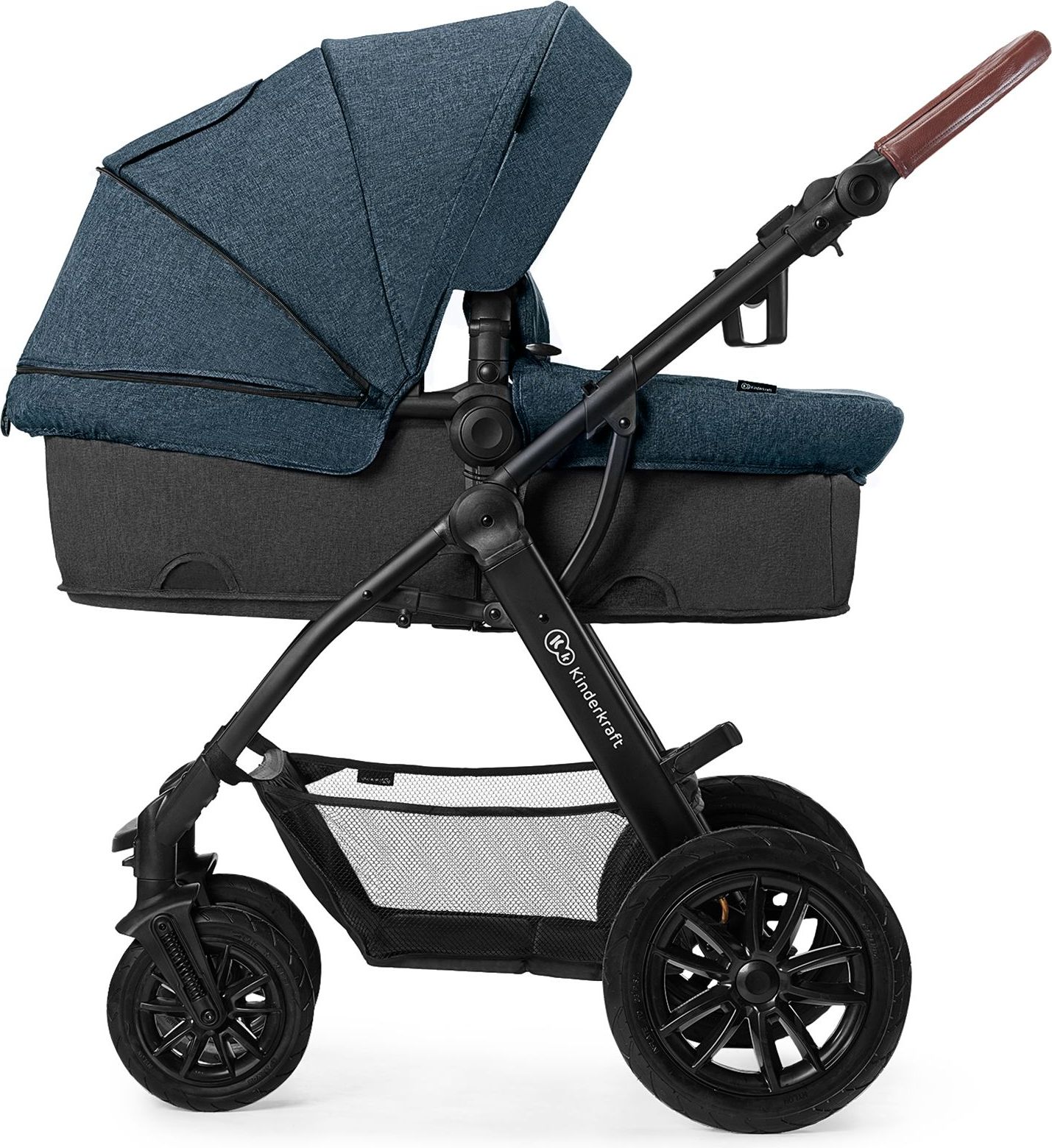 Kindekraft Kočárek kombinovaný 3v1 XMOOV Denim Kinderkraft 2019/2020 - obrázek 5