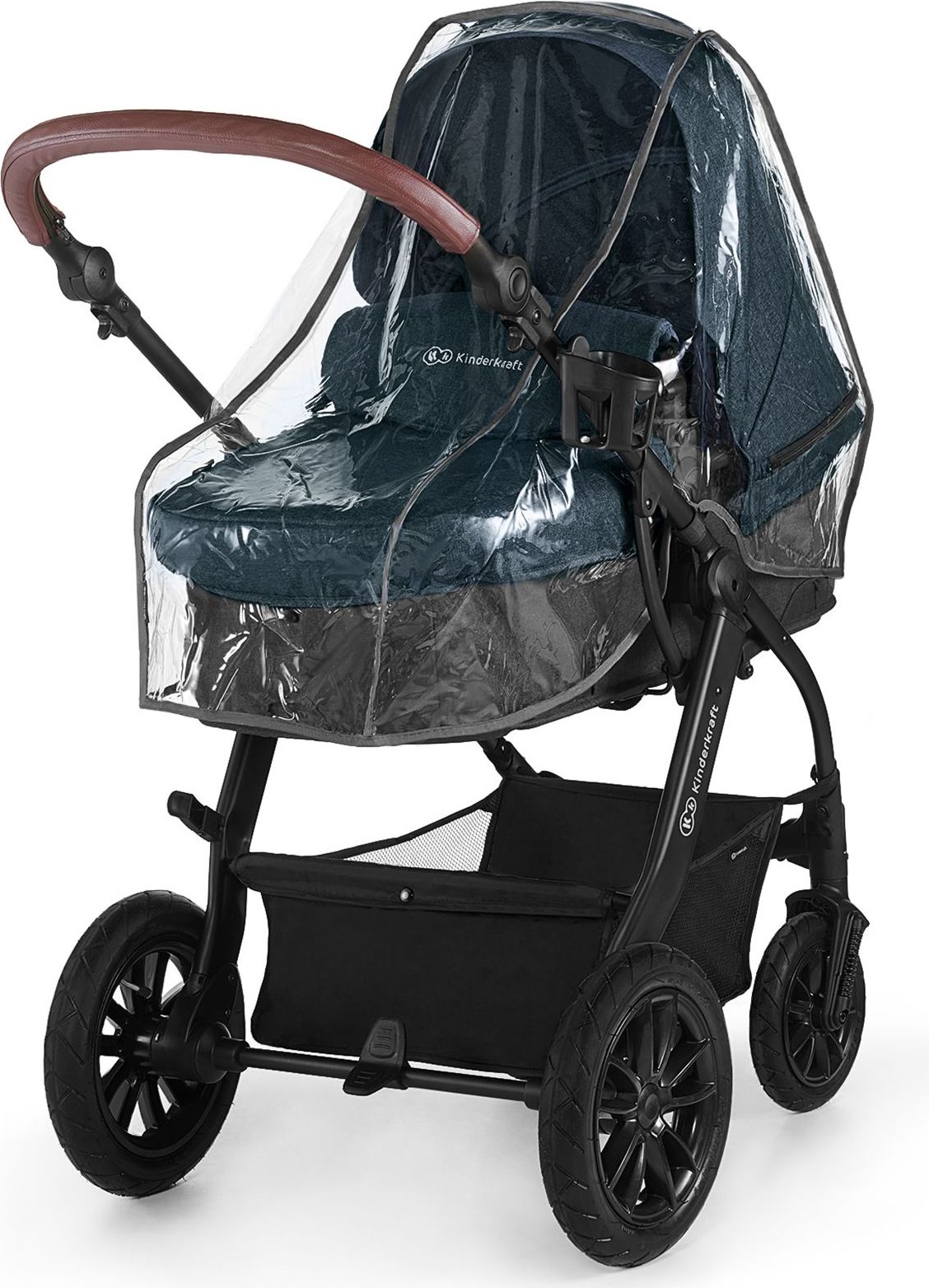 Kindekraft Kočárek kombinovaný 3v1 XMOOV Denim Kinderkraft 2019/2020 - obrázek 6