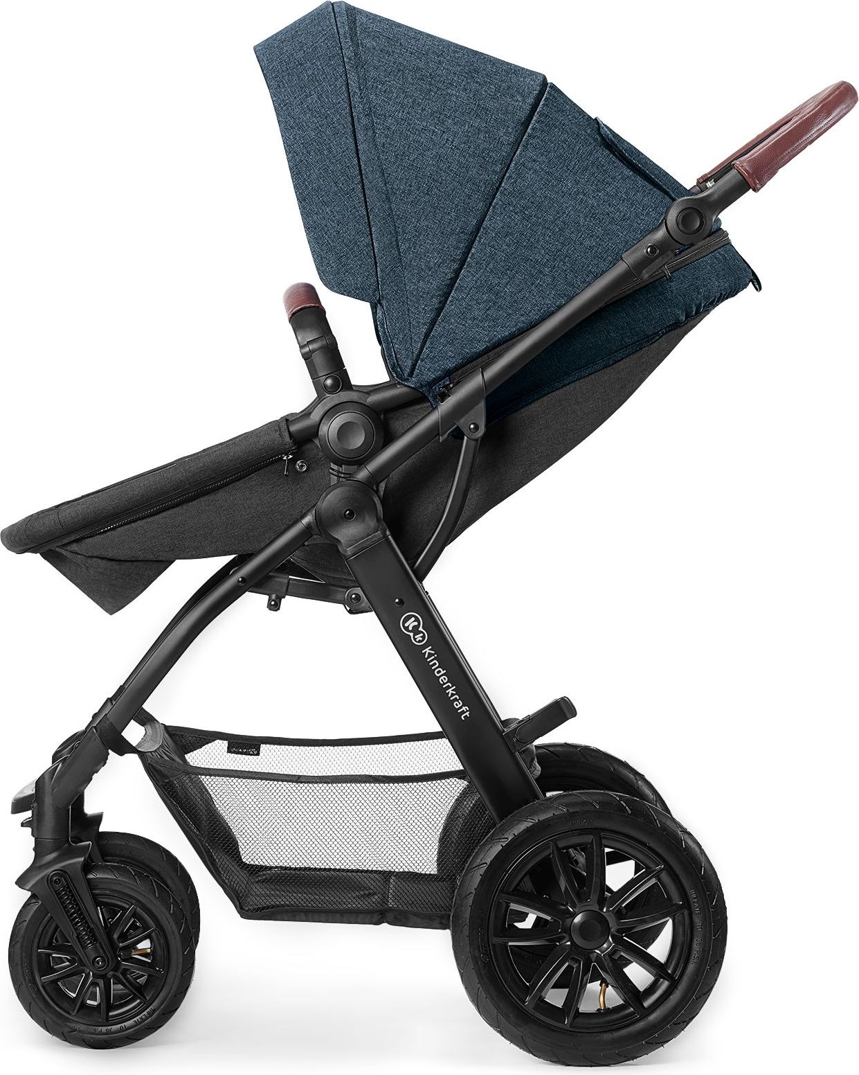 Kindekraft Kočárek kombinovaný 3v1 XMOOV Denim Kinderkraft 2019/2020 - obrázek 9