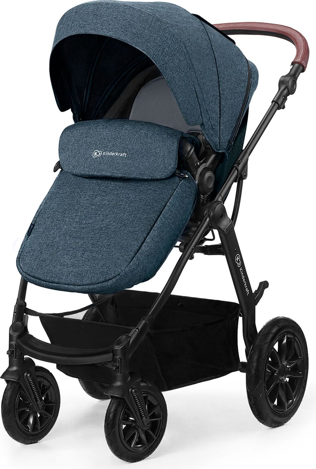 Kindekraft Kočárek kombinovaný 3v1 XMOOV Denim Kinderkraft 2019/2020 - obrázek 12