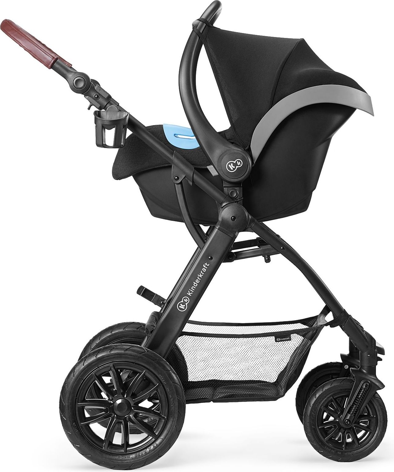 Kindekraft Kočárek kombinovaný 3v1 XMOOV Denim Kinderkraft 2019/2020 - obrázek 15