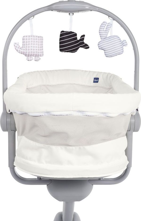 Postýlka/lehátko/židlička Chicco Baby Hug Air 4v1 - Stone - obrázek 4