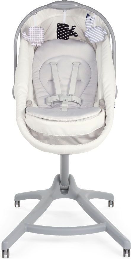 Postýlka/lehátko/židlička Chicco Baby Hug Air 4v1 - Stone - obrázek 8