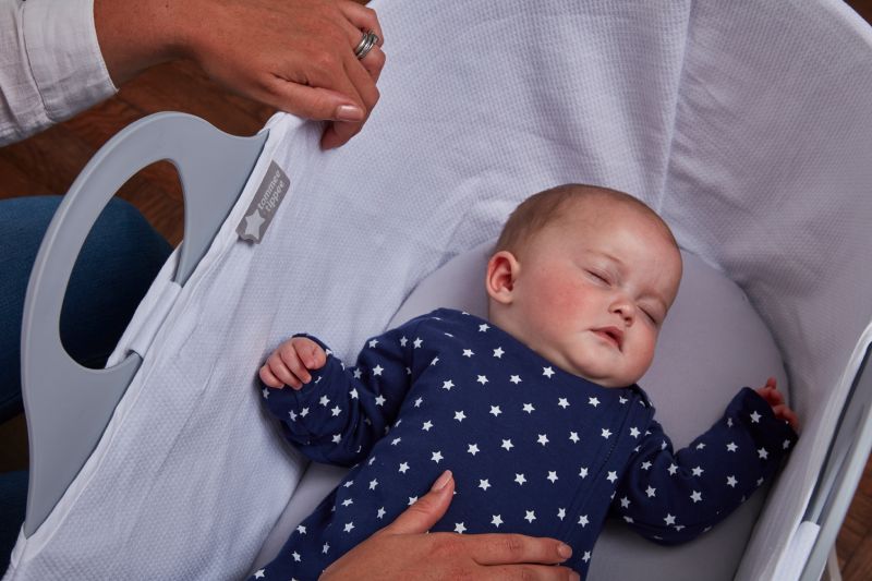 Tommee Tippee Košík na miminko Sleepee se stojanem Mint Green - obrázek 6
